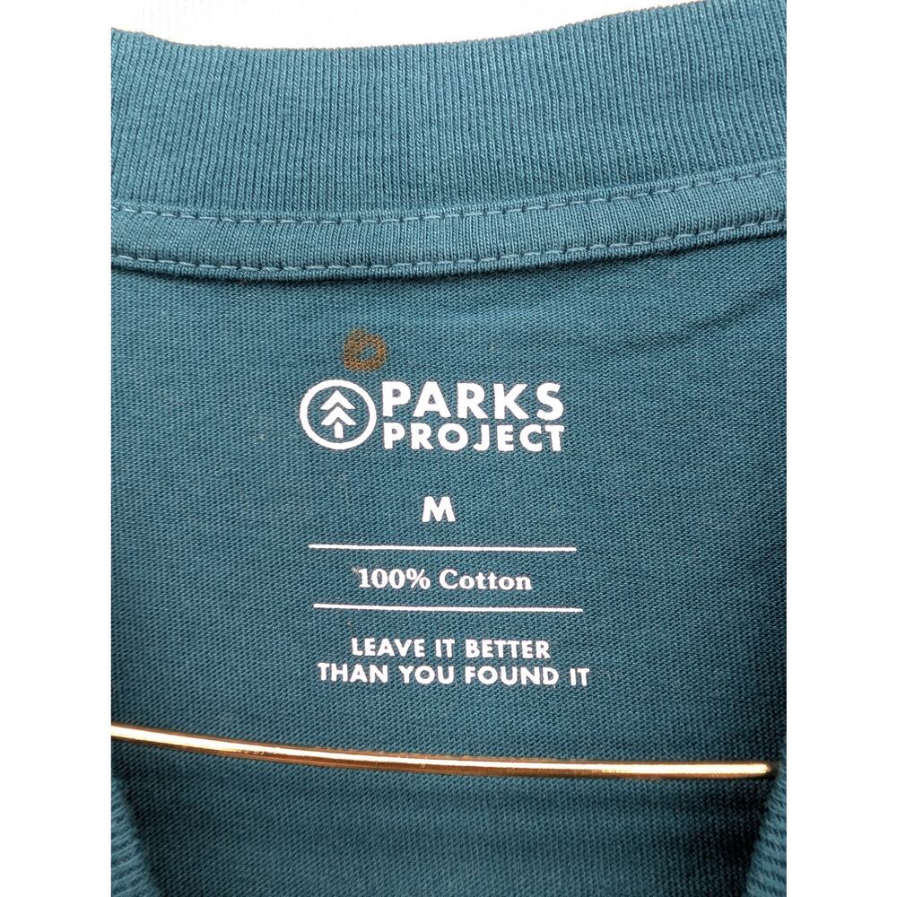 NWT Parks Project Women's Olympic Lichen Relaxed Tee in Blue size Medium - Picture 3 of 5